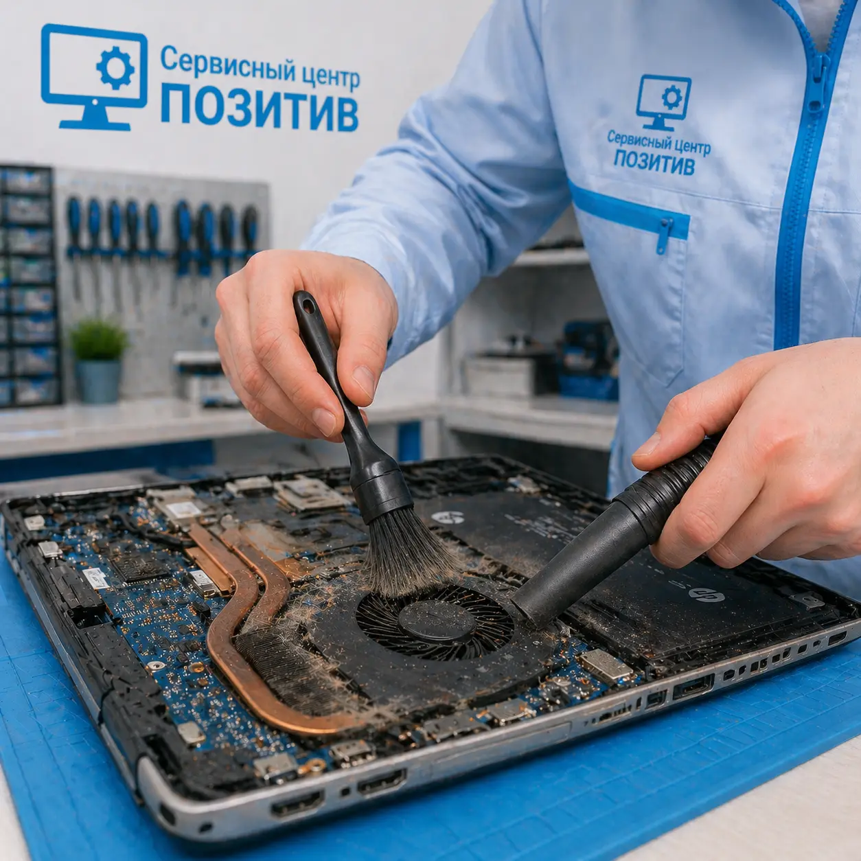 чистка ноутбука HP в Егорьевске