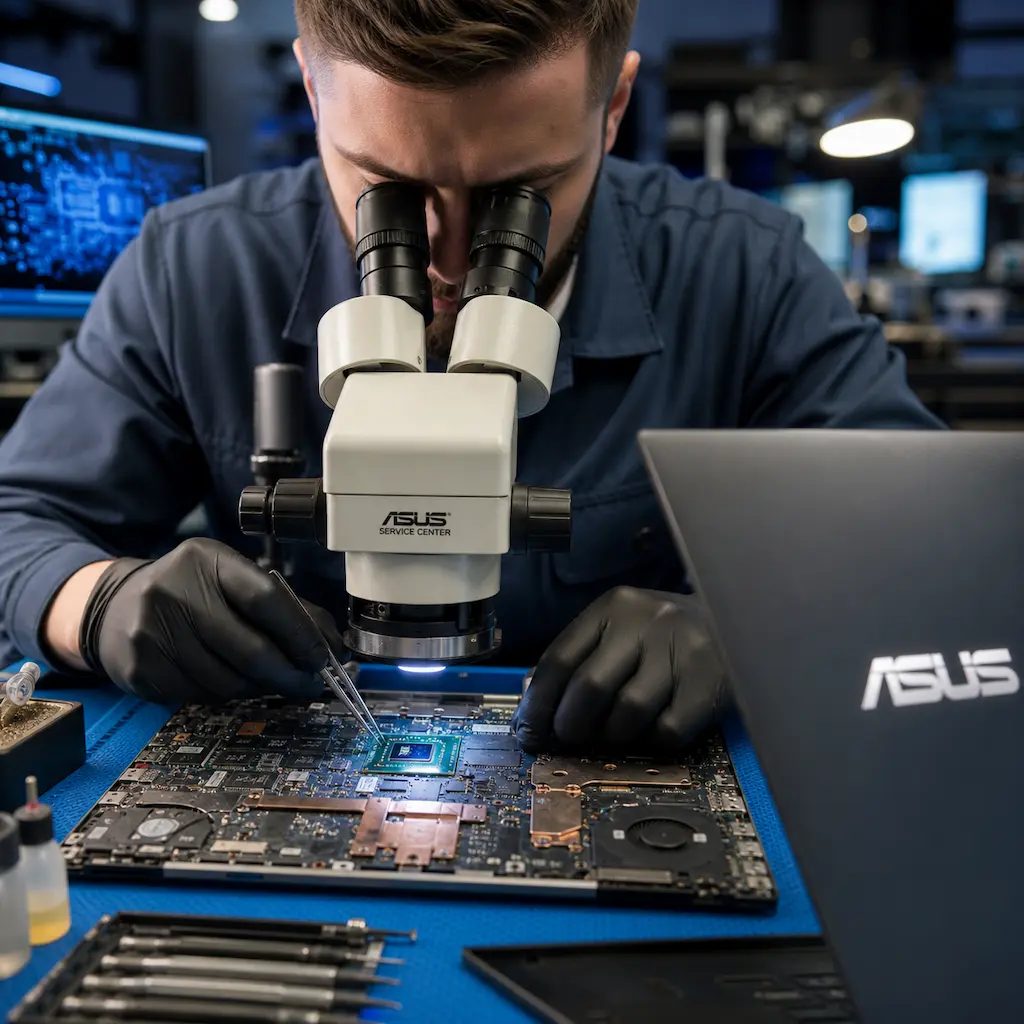 Замена видеокарты ноутбука Asus в Егорьевске