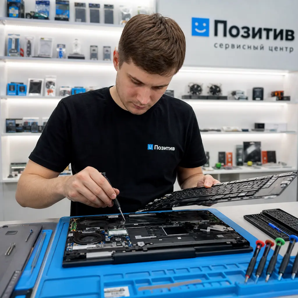 заменить клавиатуру на ноутбуке Samsung в Егорьевске