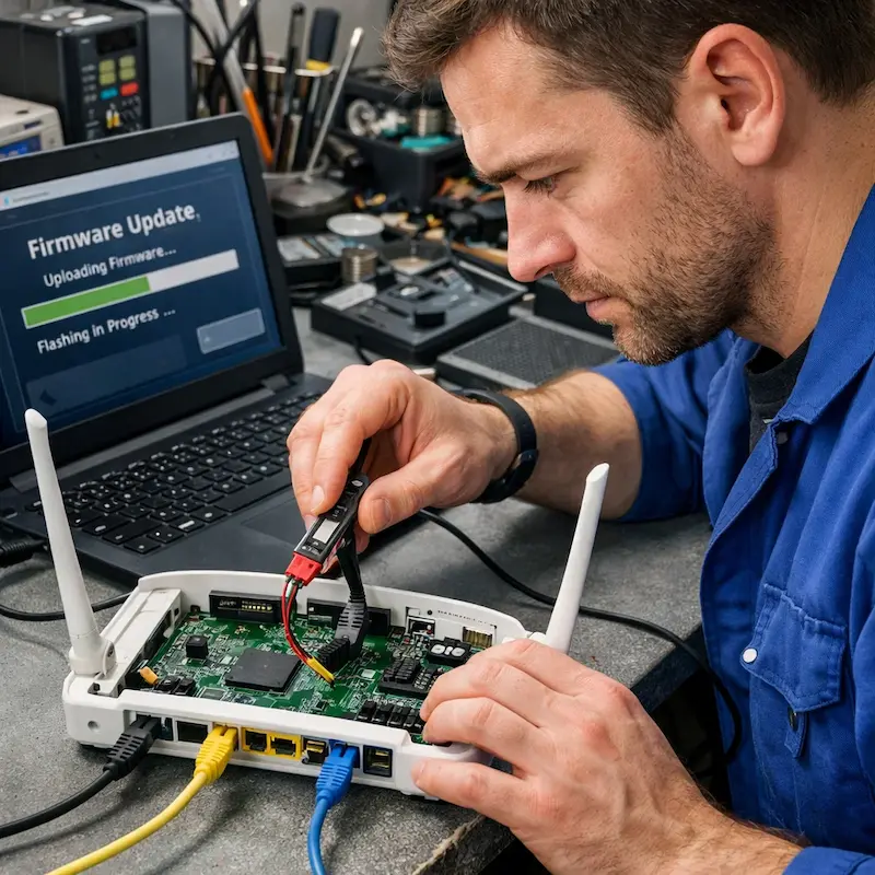 Обновление прошивки роутера в Егорьевске