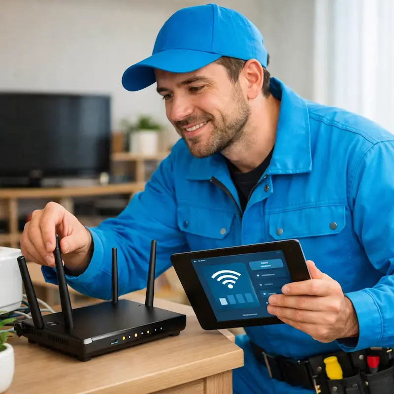 Настройка Wi-Fi для квартиры, дома и офиса в Егорьевске