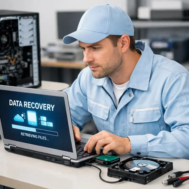 Восстановление данных и файлов в Егорьевске