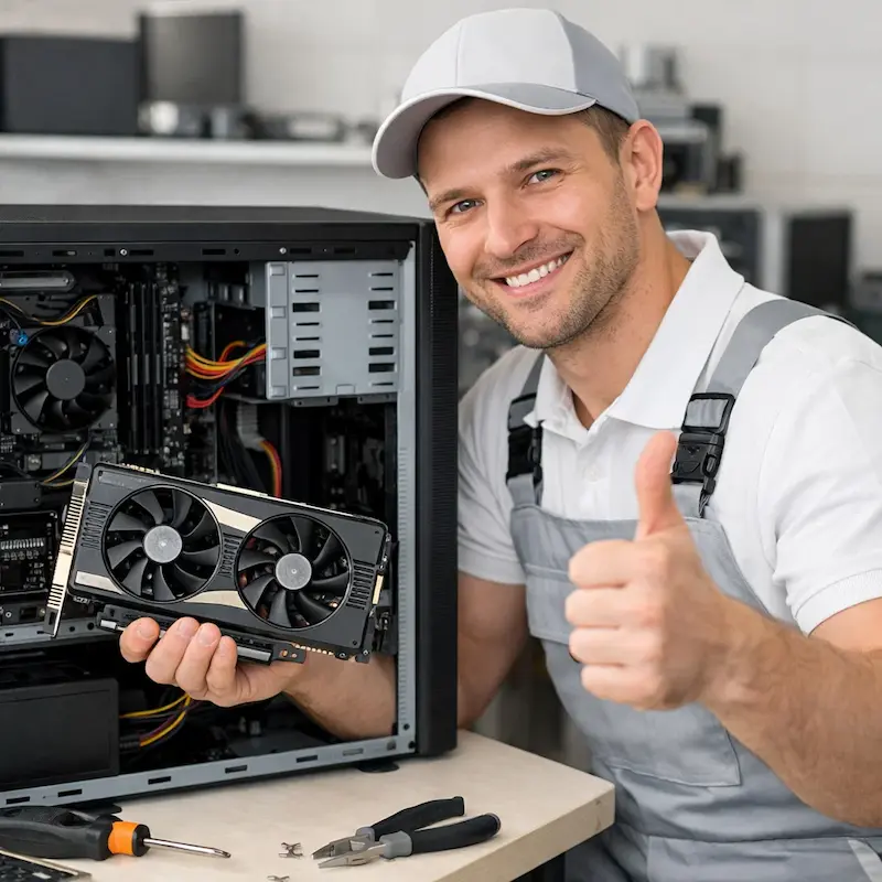 Замена видеокарты ПК в Егорьевске