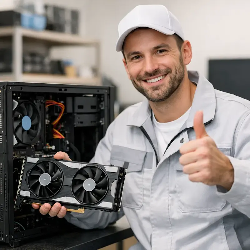 установка видеокарты на ПК в Егорьевске